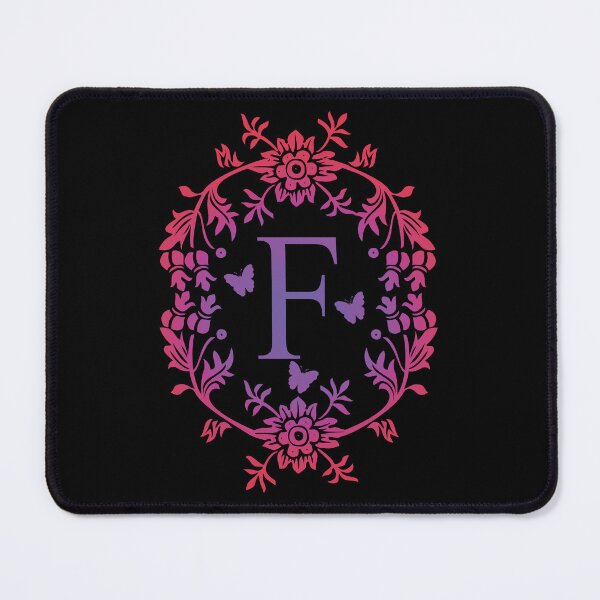Item preview, Ornamental Letter F, Purple And Red Heart Butterfly, Monogram Initial  Ornament designed and sold by PROMEN Creativity.