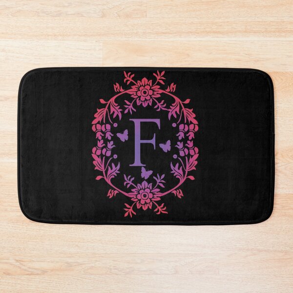 Item preview, Ornamental Letter F, Purple And Red Heart Butterfly, Monogram Initial  Ornament designed and sold by PROMEN Creativity.