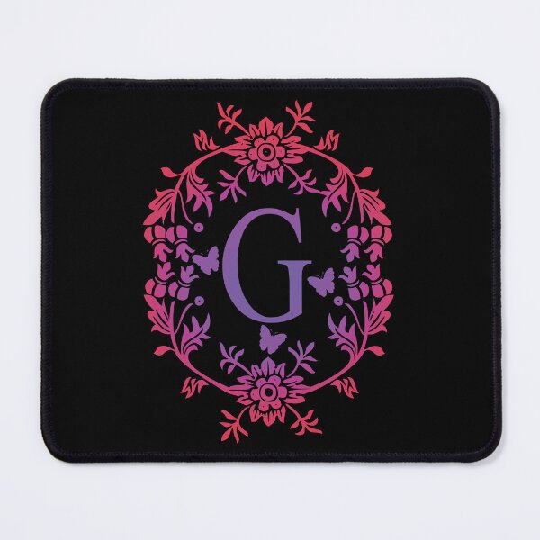 Item preview, Ornamental Letter G, Purple And Red Heart Butterfly, Monogram Initial  Ornament designed and sold by PROMEN Creativity.