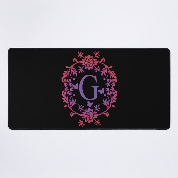 Item preview, Ornamental Letter G, Purple And Red Heart Butterfly, Monogram Initial  Ornament designed and sold by PROMEN Creativity.