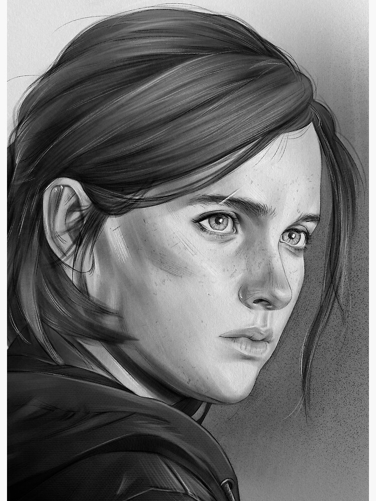 Drawing Ellie - The Last of Us 2