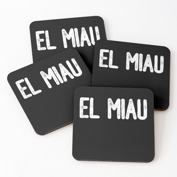 Item preview, El Miau (White Text) designed and sold by meowmeup.