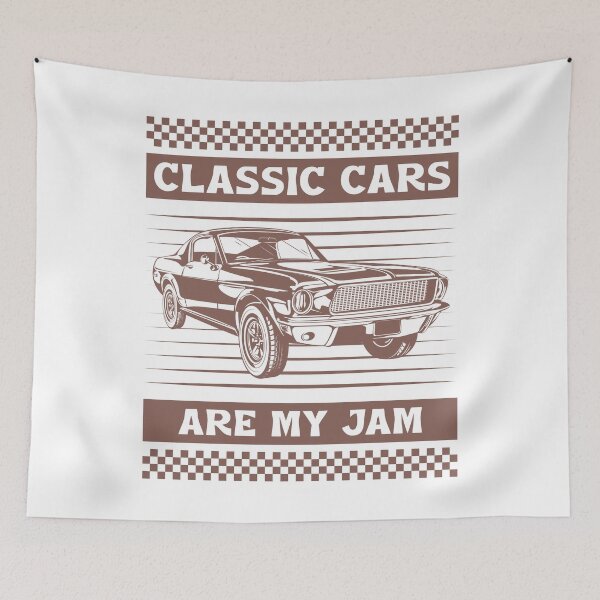 Item preview, Classic cars are my jam designed and sold by HorizonDesignz.