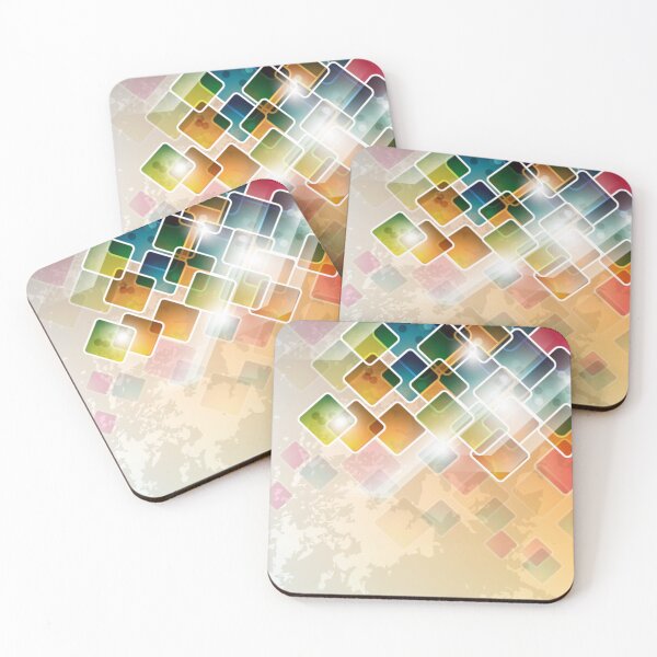 Item preview, Colorfull geometric shapes designed and sold by AlphaRid.