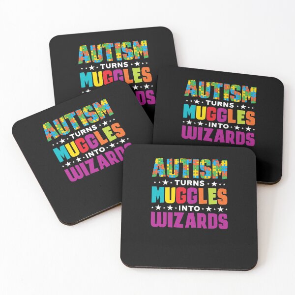 Item preview, Autism Turns Into Wizard Autistic Awareness Month designed and sold by Dressed For  Duty.