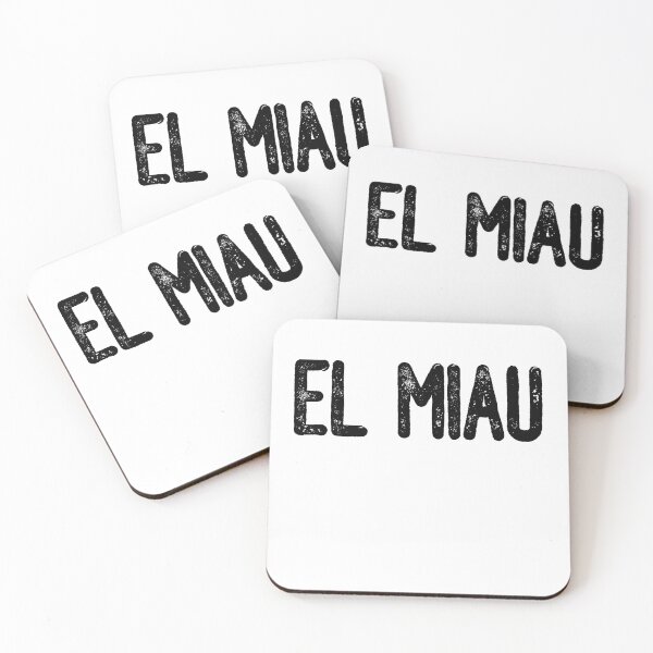 Item preview, El Miau (Black Text) designed and sold by meowmeup.