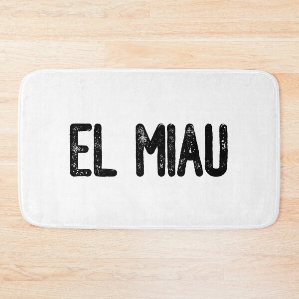 Item preview, El Miau (Black Text) designed and sold by meowmeup.