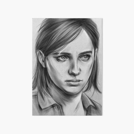 Ellie - TLOU II Art Print for Sale by Mreanderson