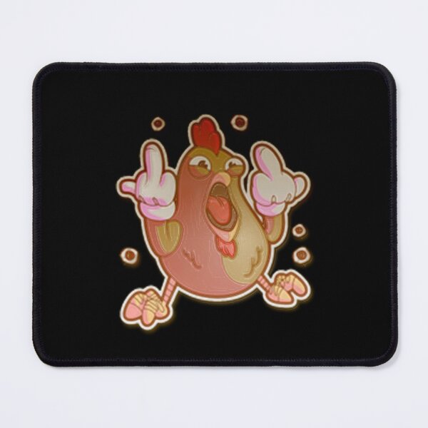 Item preview, Gold Rude Chicken designed and sold by si3iy.