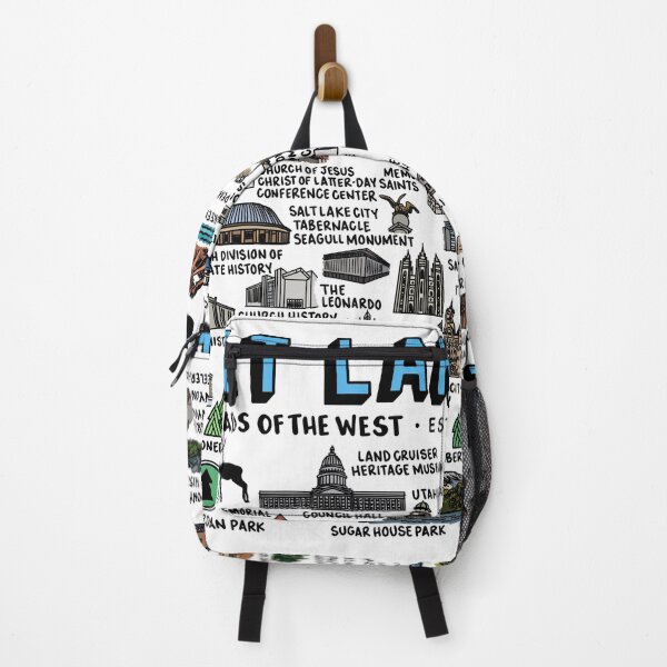 Item preview, Salt Lake City Map designed and sold by fiberandgloss.