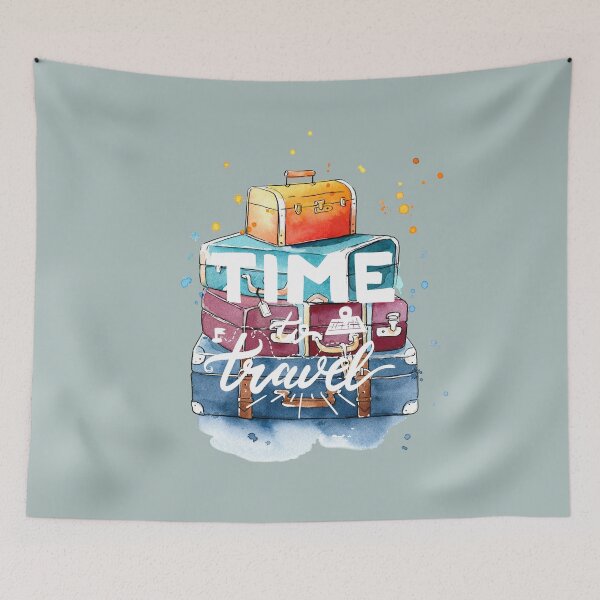 Item preview, Time to Travel - Suitcase Luggage - Explore The World designed and sold by LamaraK.