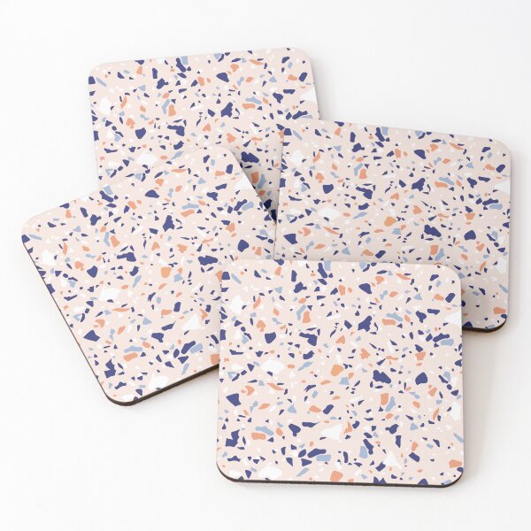 Item preview, Terrazzo pattern design orange designed and sold by vianahline.