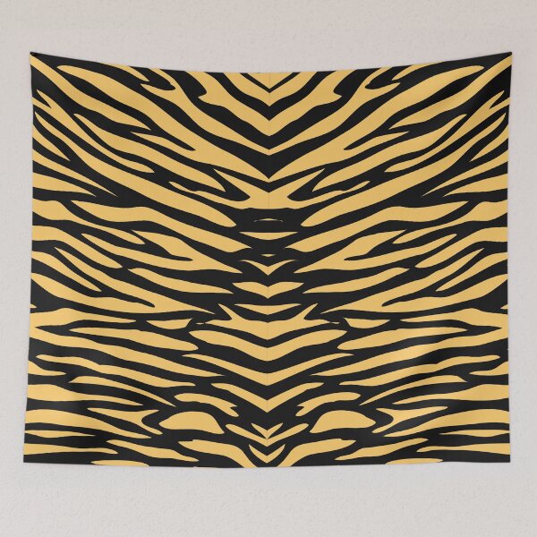 Item preview, Tiger animal print designed and sold by mixtape80.