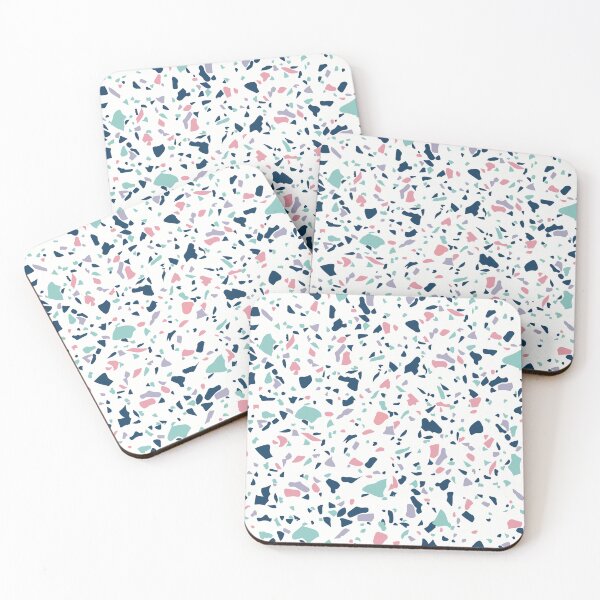 Item preview, Terrazzo pattern design white designed and sold by vianahline.