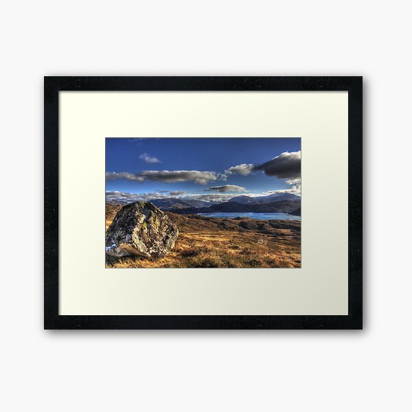 Pap of Glencoul Framed Art Print