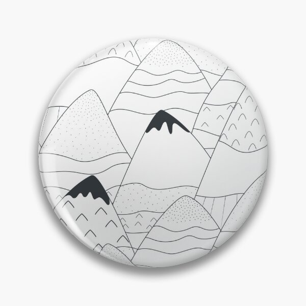 Item preview, stylized mountains designed and sold by Olyanazh.