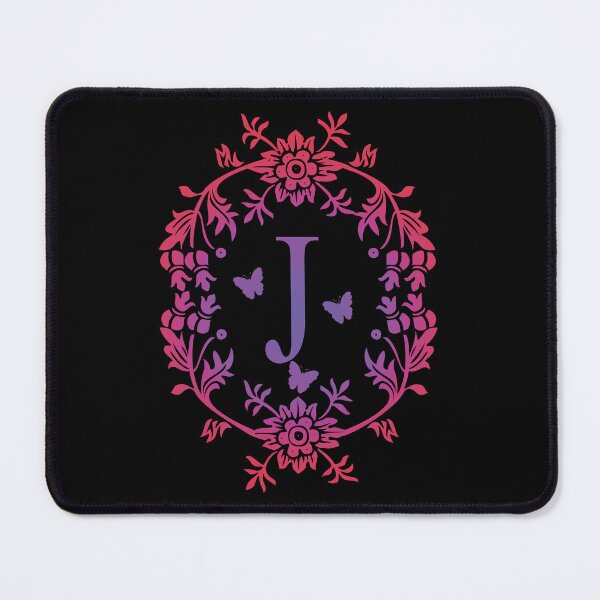 Item preview, Ornamental Letter J, Purple And Red Heart Butterfly, Monogram Initial  Ornament designed and sold by PROMEN Creativity.