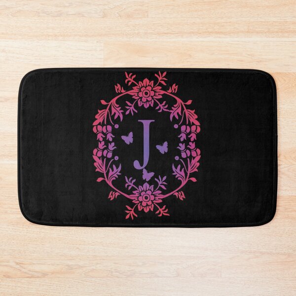 Item preview, Ornamental Letter J, Purple And Red Heart Butterfly, Monogram Initial  Ornament designed and sold by PROMEN Creativity.