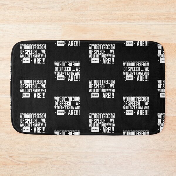 Item preview, Without Freedom of Speech...We Wouldnt know who the Idiots Are!!! designed and sold by JustSayinShop.