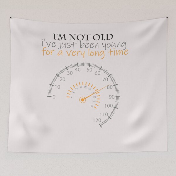 Item preview, I'M NOT OLD I'VE JUST BEEN YOUNG FOR A VERY LONG TIME, gift for mom dad ,Gift For Father , Gift For Fathers, Gift For Dad ,Gift For Daddy designed and sold by myshop159.
