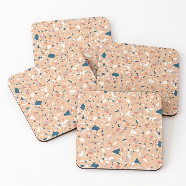 Item preview, Terrazzo pattern design orange II designed and sold by vianahline.