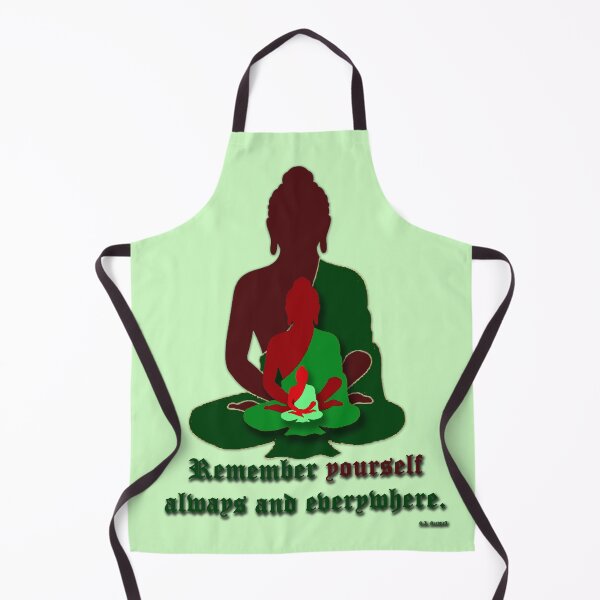 Item preview, Gurdjieff on remembering - green&brown designed and sold by WanderingGraha.