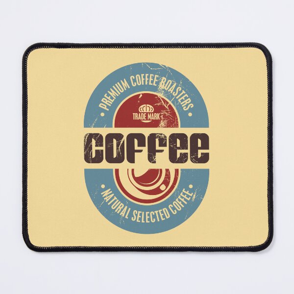Item preview, Retro Style Coffee Label designed and sold by etraveler.