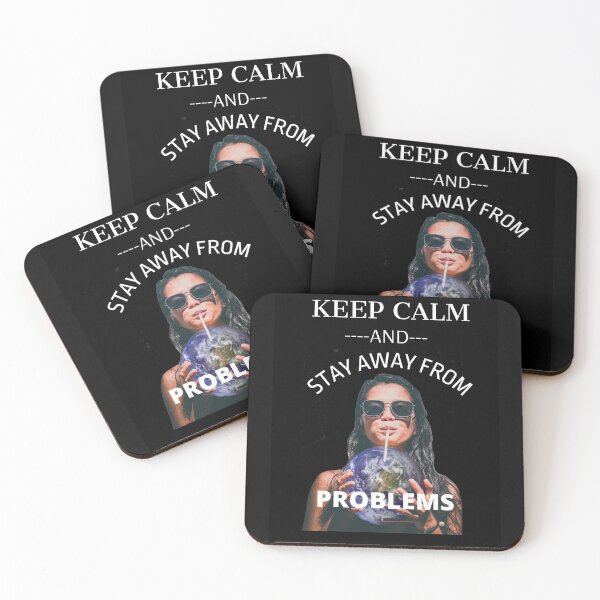 Item preview, keep calm and stay away from problem girls designed and sold by bob-design1.
