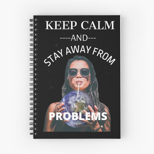 Item preview, keep calm and stay away from problem girls designed and sold by bob-design1.