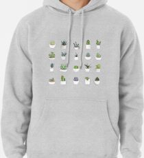 Sudadera con capucha Suculentas