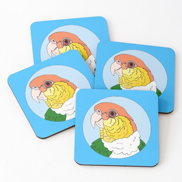 Item preview, White-Bellied Caique designed and sold by nolessjess.
