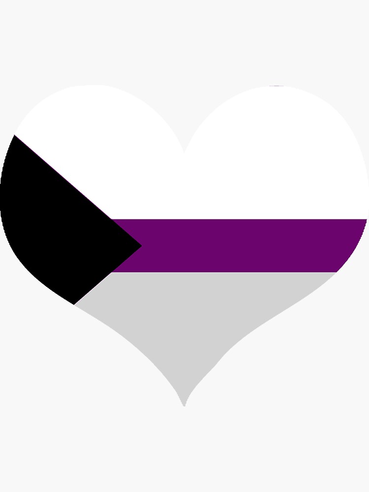 &ldquo;Demisexual Heart&rdquo; Sticker for Sale by Theindigowitch | Redbubble