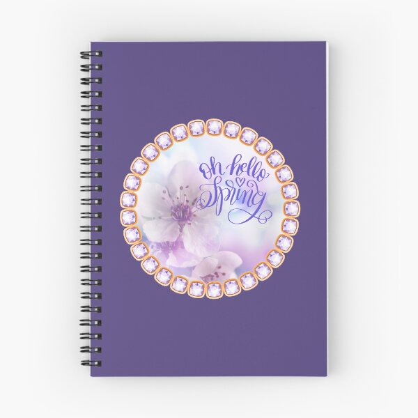 Item preview, Oh Hello Spring #2 (on Purple) designed and sold by PawsitiveMum.
