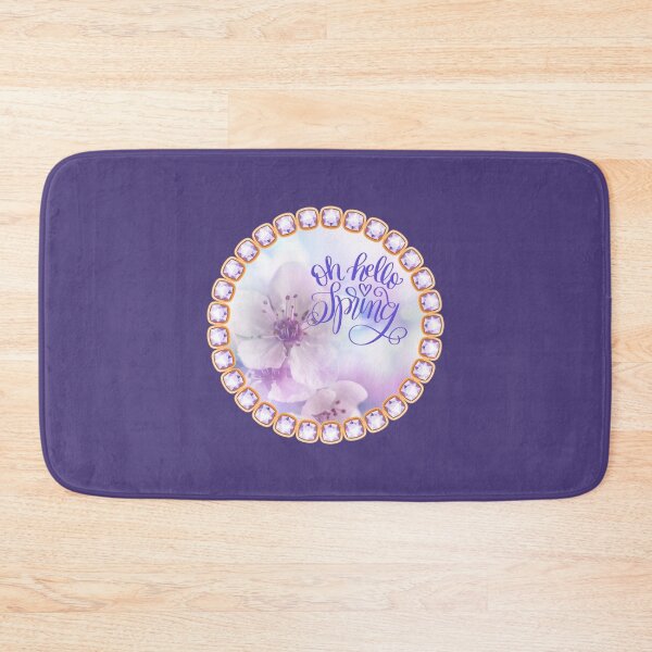 Item preview, Oh Hello Spring #2 (on Purple) designed and sold by PawsitiveMum.