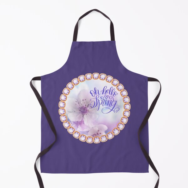 Item preview, Oh Hello Spring #2 (on Purple) designed and sold by PawsitiveMum.