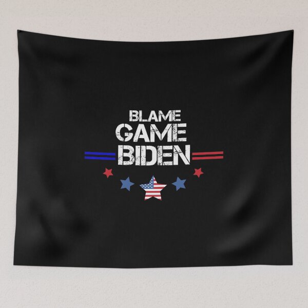 Item preview, Blame Game Biden Funny, Joe Biden Memes designed and sold by xteamdesign.