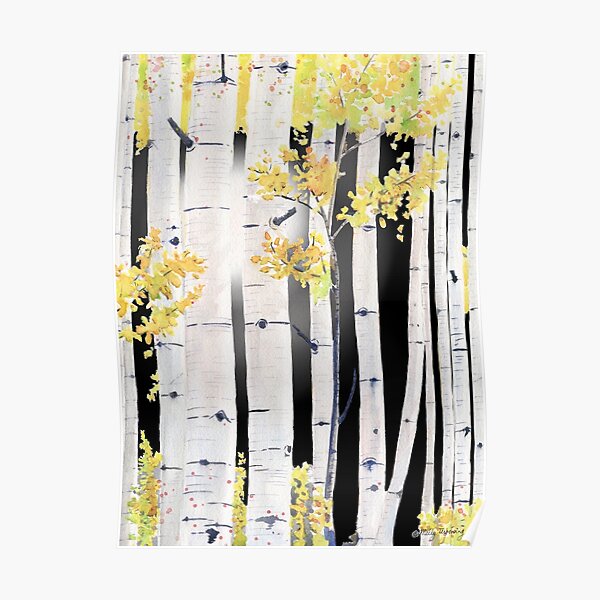 Birch Tree Posters for Sale | Redbubble