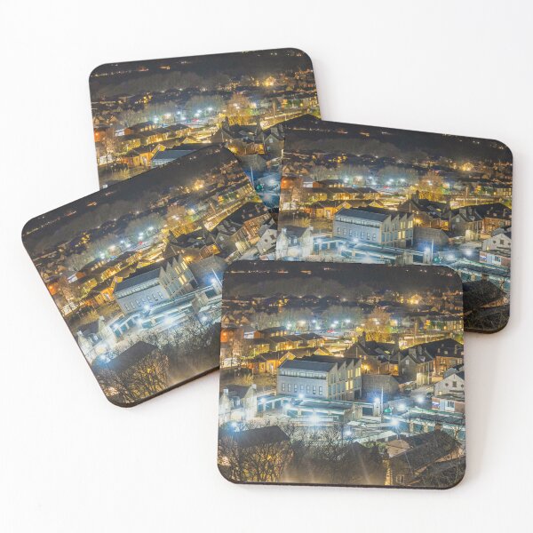 Item preview, Night time at Clitheroe, Ribble Valley, Lancashire designed and sold by Shafiq Khan.