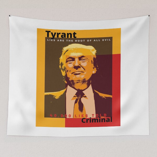 Item preview, Politics: Trump's A Tyrant & Criminal designed and sold by Kathleen M Bush.