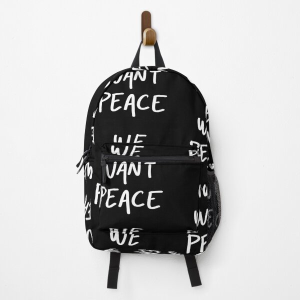 Item preview, WE WANT PEACE designed and sold by InmyOwnwords.