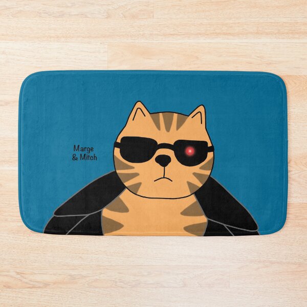Item preview, Purrminator - Mitch the cat Fan Art designed and sold by Scat the cat.