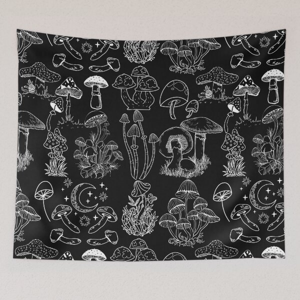 Item preview, Magic Mushrooms Forrest designed and sold by GaliYoga.