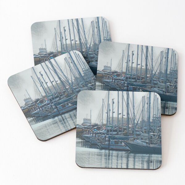 Item preview, Winchester Bay In The Fog designed and sold by Rebecca McGuire.