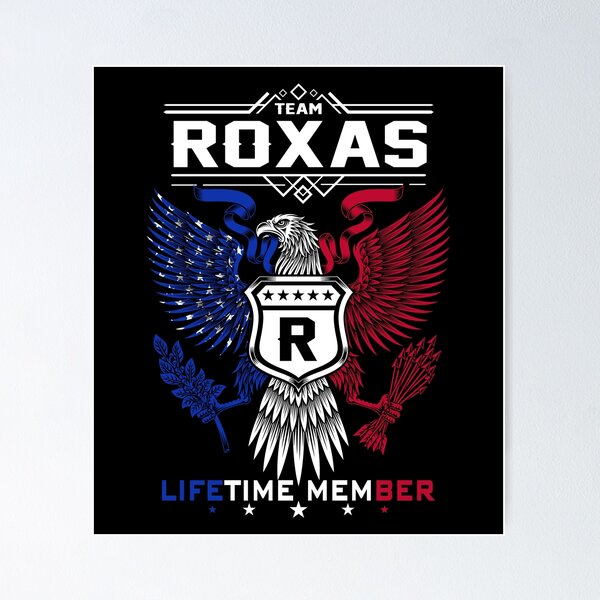 Vista previa del artículo con la obra «Roxas Name T Shirt - Roxas Eagle Lifetime Member Gift Item Tee», diseñado y vendido por marlenephe.