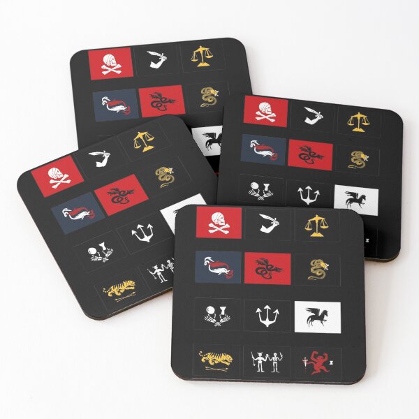 Item preview, Uncharted pirate sigils designed and sold by ESCPOKEMONFAN.