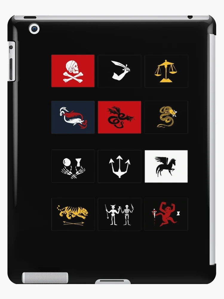 Uncharted pirate sigils iPad Case u0026 Skin for Sale by ESCPOKEMONFAN |  Redbubble