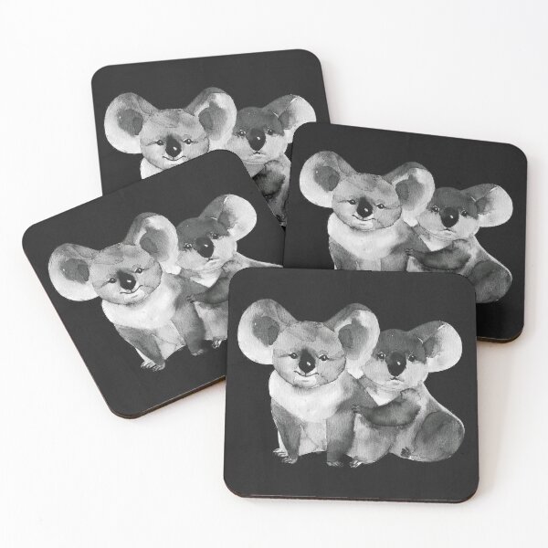 Item preview, Cute Koalas Bear watercolor, Phascolarctos Cinereus, Best Gift Idea For Koala Lovers designed and sold by Paintcorner.