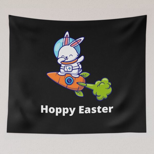 Item preview, Easter , Space dabbing bunny - Hoppy Easter designed and sold by Sam Artist.