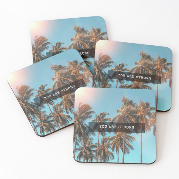 Item preview, you are strong - coconut trees  designed and sold by Talitha Marya.