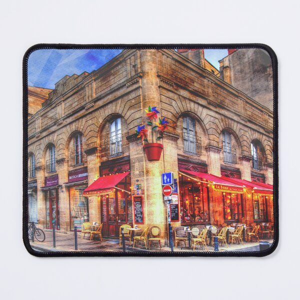 Item preview, Café Stree Watercolor Vintage  designed and sold by DigitalBeast.
